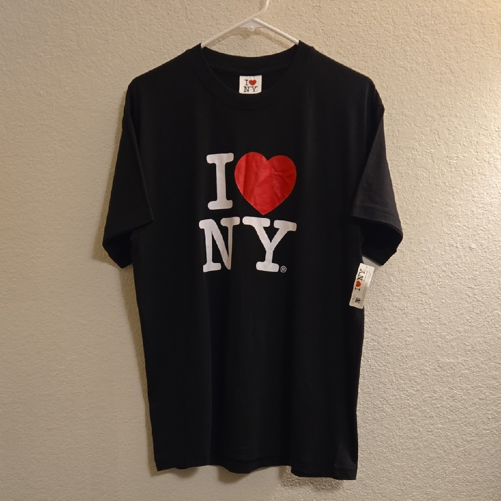 Classic I ❤️ NY Black Short Sleeve Tee